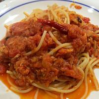 スパゲティ•ツナのトマトソース